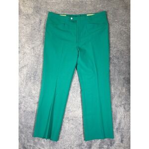 Vintage Sansabelt Sport Emerald Green Trousers Jaymar PGA Golf  Mens 38x30